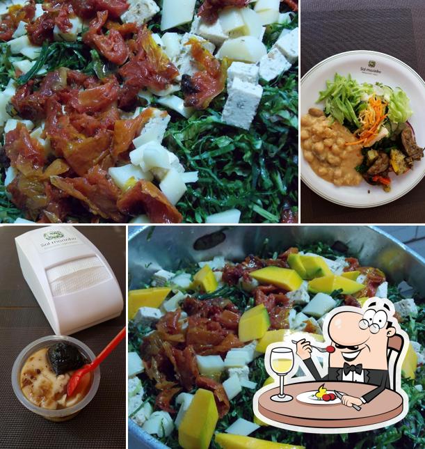 Comida em Sal Marinho Restaurante Vegetariano