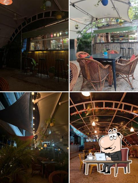 The interior of B2gether Cafe