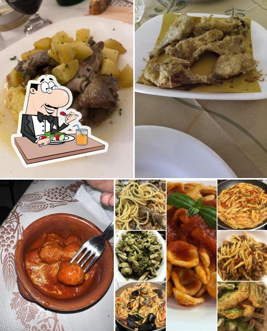 Platti al Antica Trattoria Salandra