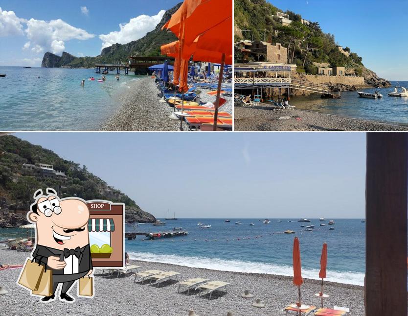 La esterno e interni del ristorante