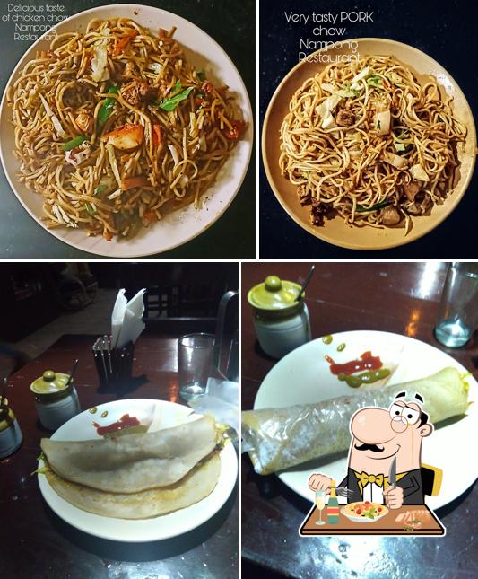 Pad thai at Nampong Restaurant Nagaon