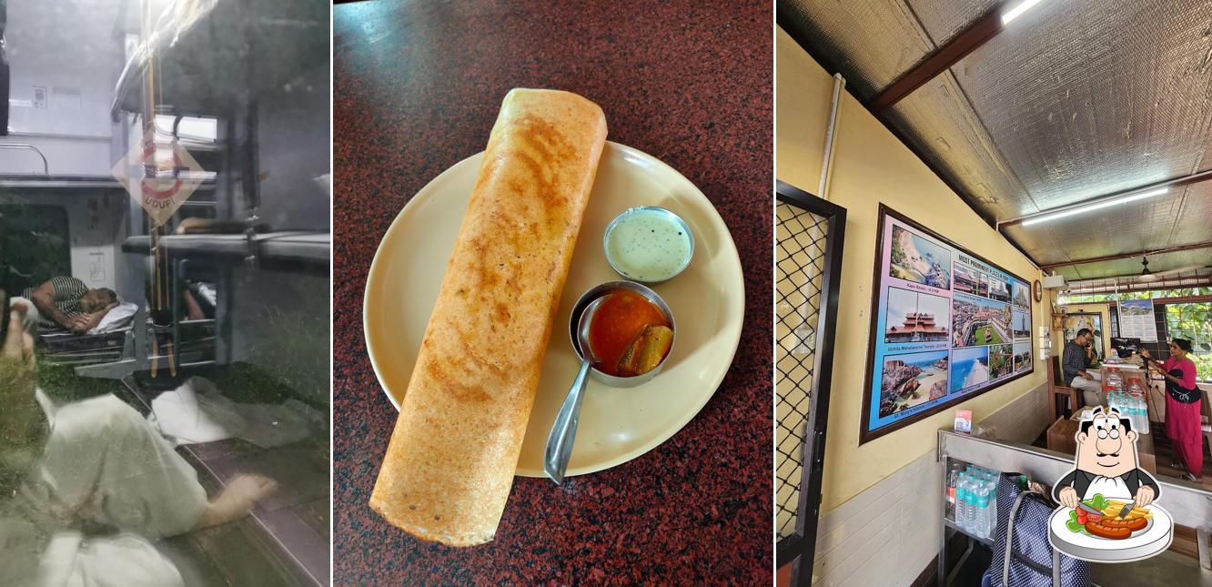Food at New Pooja Veg Rail Restaurant