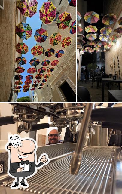 Questa è la foto che raffigura la interni e esterno di Arkè caffetteria