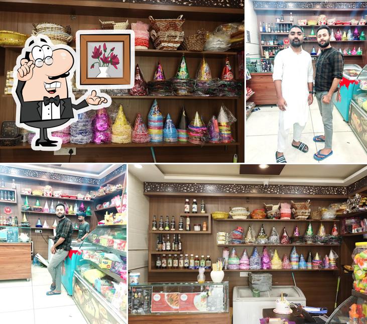 The interior of Devidass Confectionery and Bakers