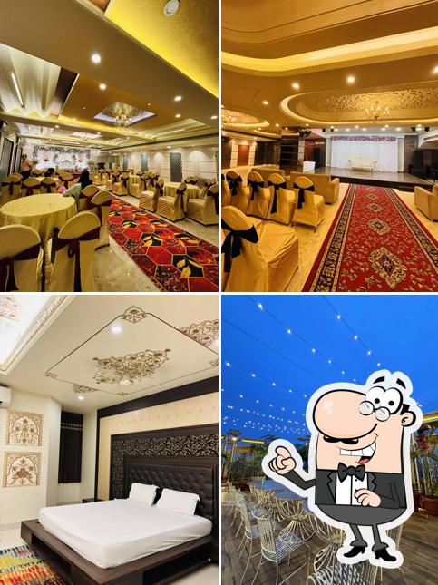 The interior of Hotel Grand Safari & Restaurant