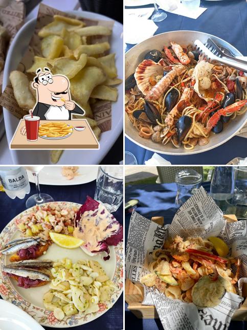 Patatine fritte al IL RIFUGIO DEGLI ANGELI BEACH CERVIA