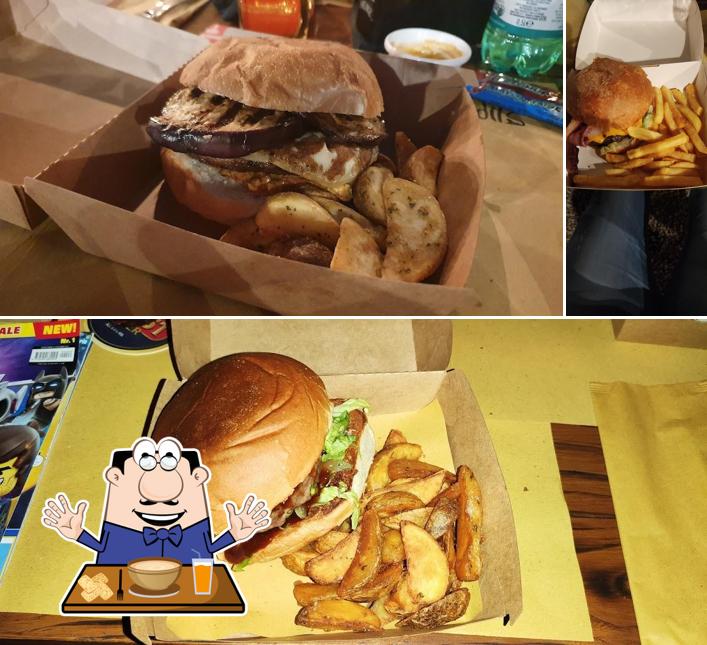 Panino con maiale stirato al Les Maudits