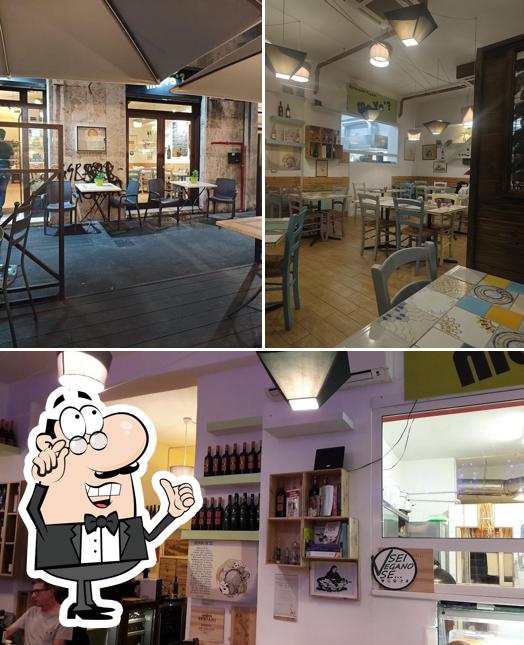 Gli interni di Ristorante Vegano Ma Va? Prati