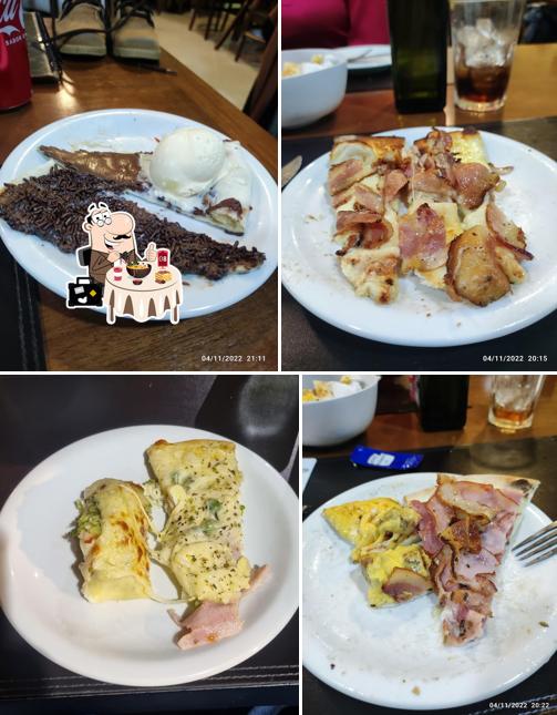 Platos en Dom Marino Pizzaria