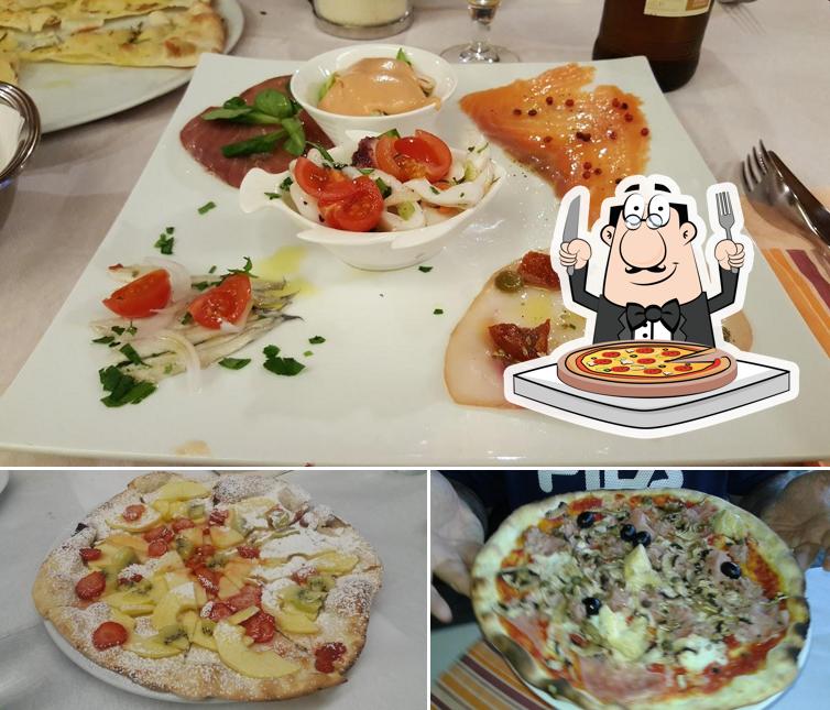 Scegli tra le svariate varianti di pizza