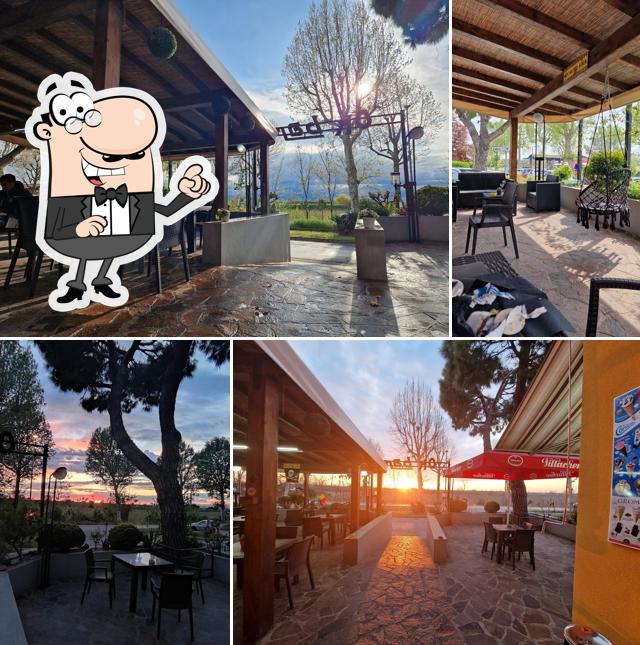 Gli interni di OK BAR