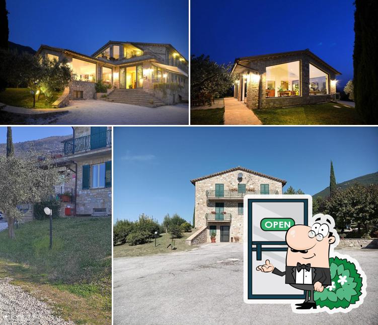 Goditi la vista dagli esterni di Agriturismo Colle Degli Olivi SNC