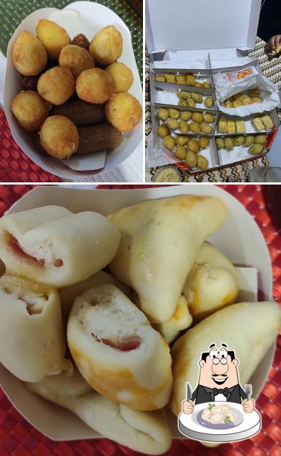 Dumplings em FM Salgados