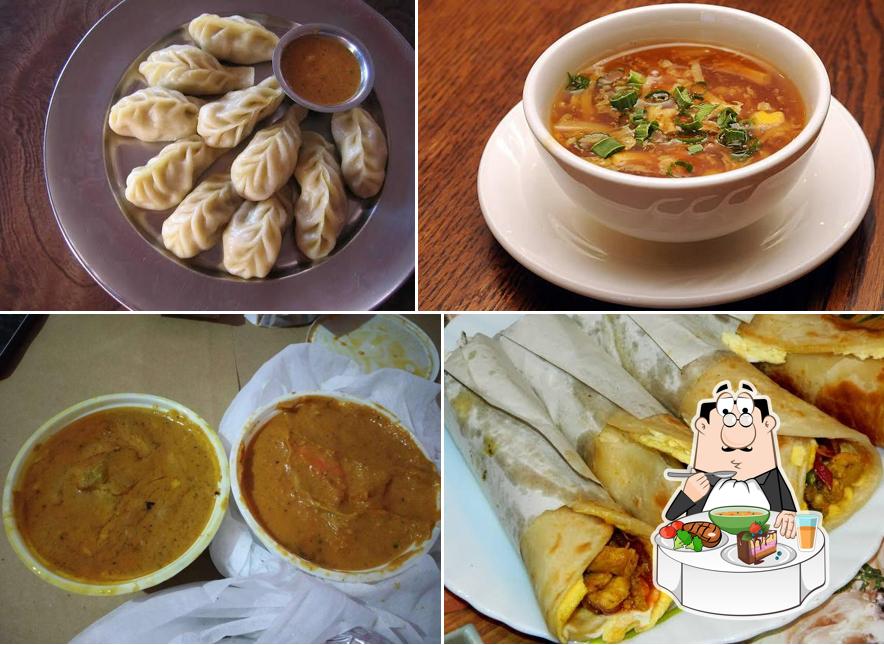 Hot and sour soup at KABAB E RISHTEY