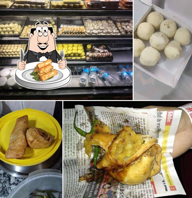 Spring rolls at Rajesh Samosa