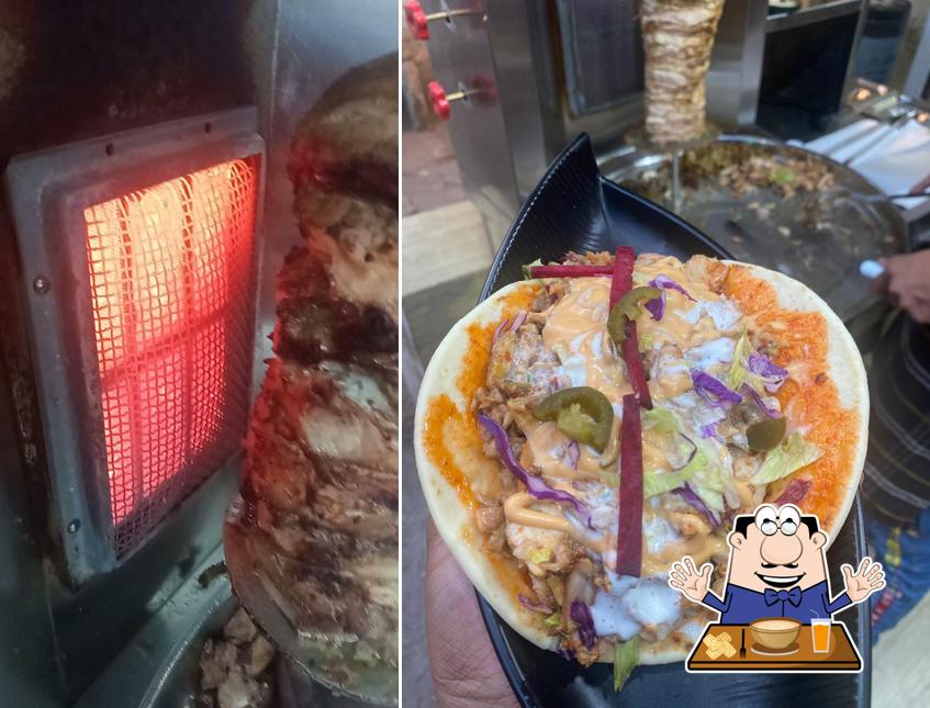 Meals at 360 Turkish shawarma