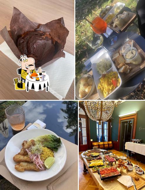 Platti al Café Villa Castellane