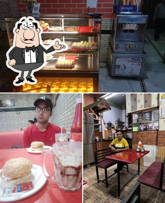 The interior of Manoj Chinese Corner