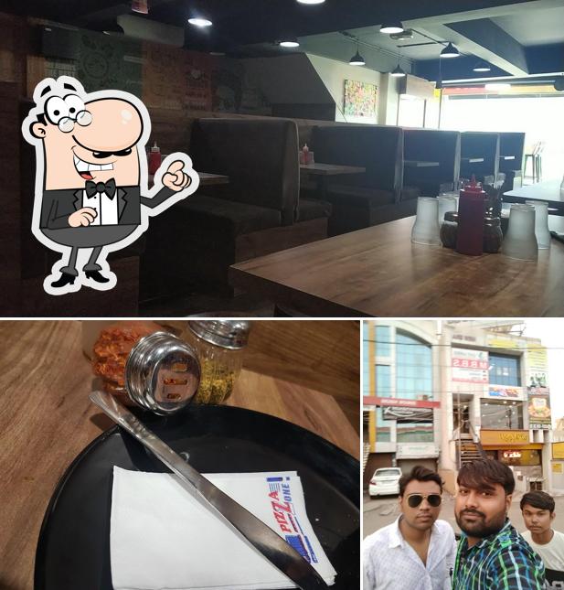 Check out how Pizza Zone looks inside
