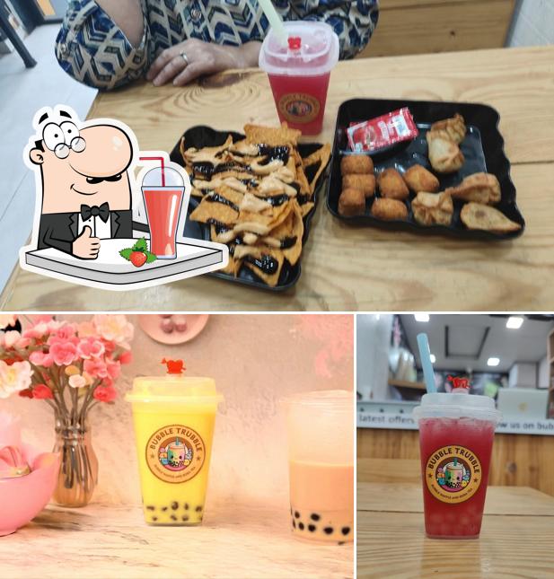 Enjoy a beverage at Bubble Trubble