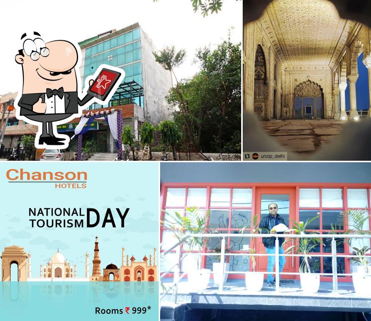 Check out how Chanson Hotels - New Delhi looks outside