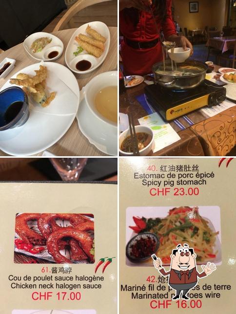 Platti al Restaurant le Basilic-Miyabi