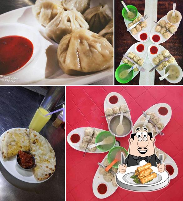 Spring rolls at Subham Roll Centre