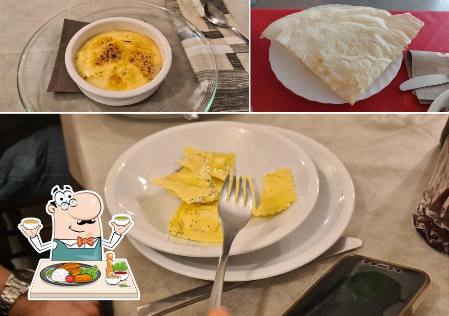 Creme brulee al Trattoria La Vigna