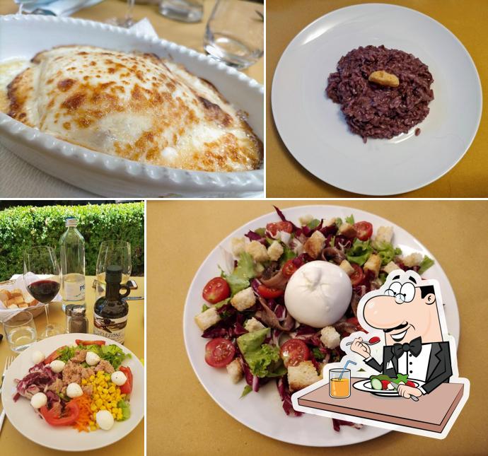 Cibo al Trattoria "La Vineria de Tarczal"