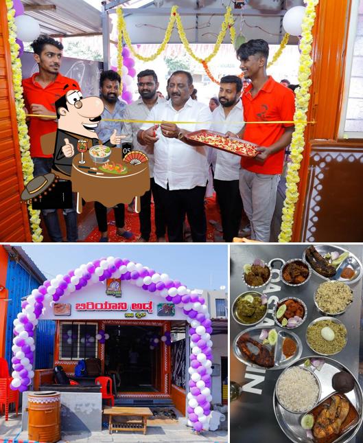 The photo of food and interior at Biriyani Adda