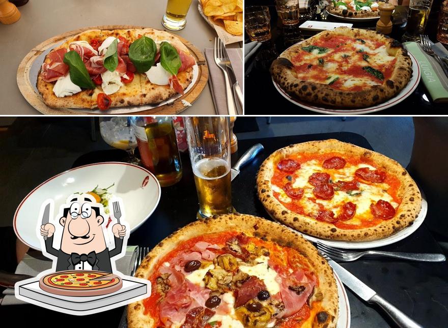 A Luigia Fribourg, puoi ordinare una bella pizza