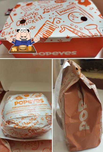 Food at Popeyes - Famous Louisiana Chicken