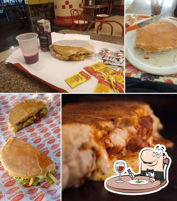Sanduíche de carne de porco desfiada em Rapach Lanches