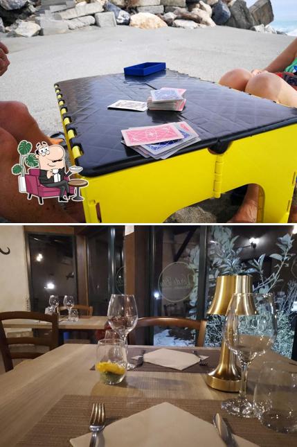 Gli interni di Ristorante pizzeria Verde Blu