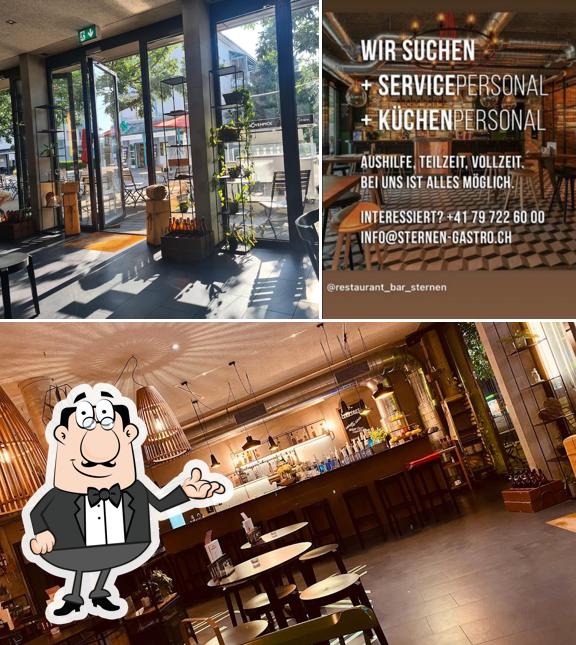 Gli interni di Restaurant Bar Sternen