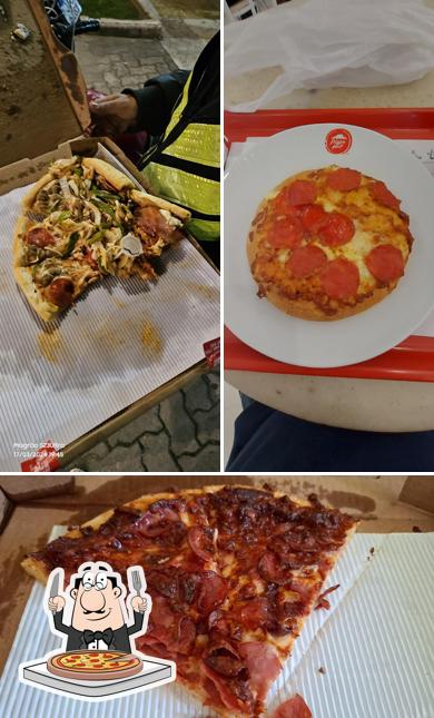 Experimente diferentes tipos de pizza