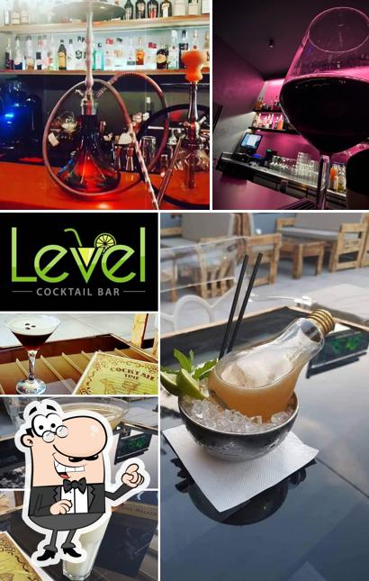 Gli interni di Level Cocktail Bar