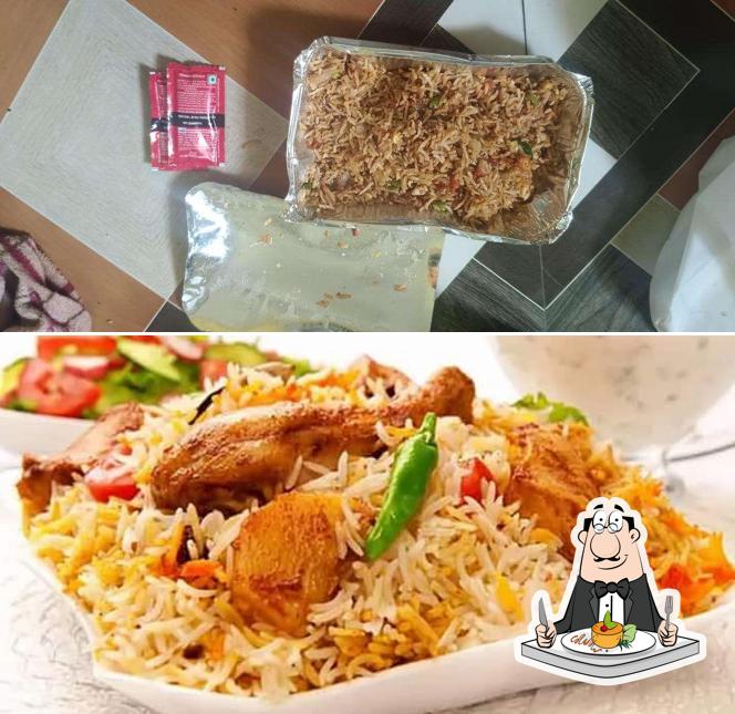 Food at Hotel Faris,