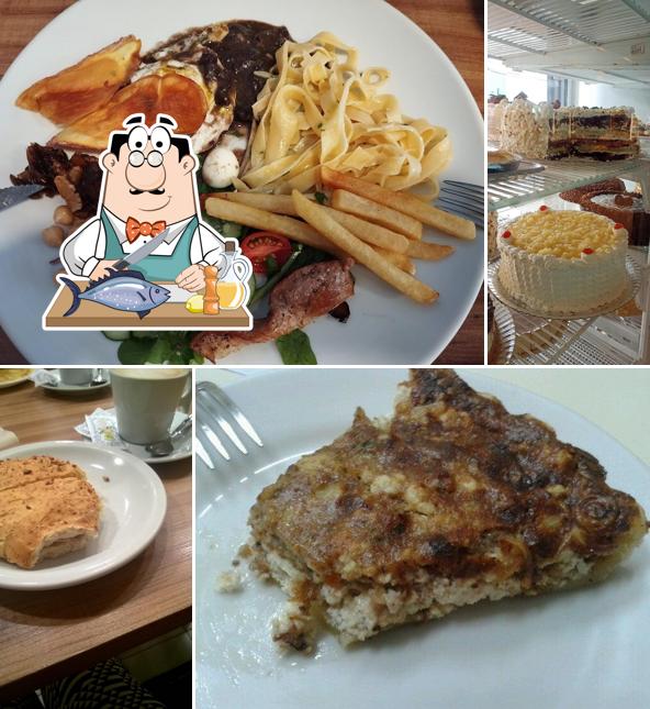 Salmão grelhado em Panificadora da Vila II