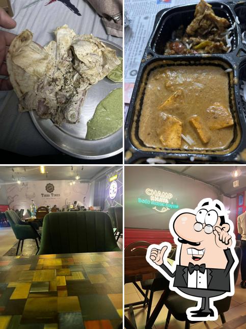 Tikka Times is distinguished by interior and food