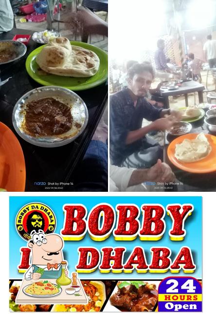 Food at Bobby Da Dhaba