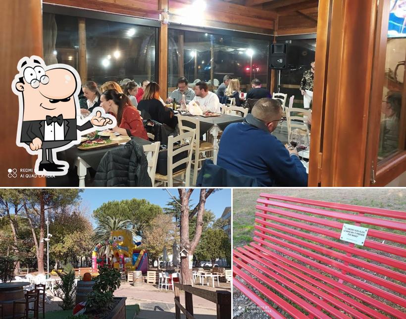 Gli interni di Osteria Battibecco braceria pinseria