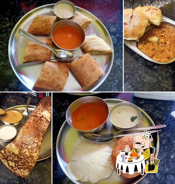 Food at C&K Dosa Hut