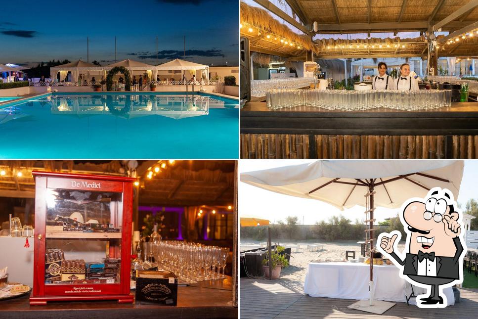 Gli interni di Castello Miramare Maccarese