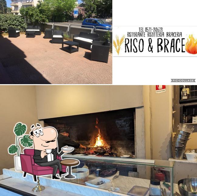 Gli interni di Ristorante Riso & Brace