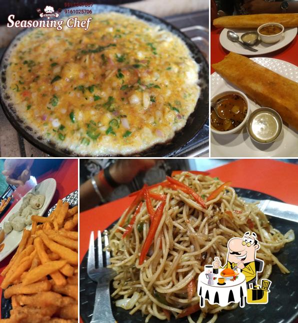 Food at Seasoning Chef