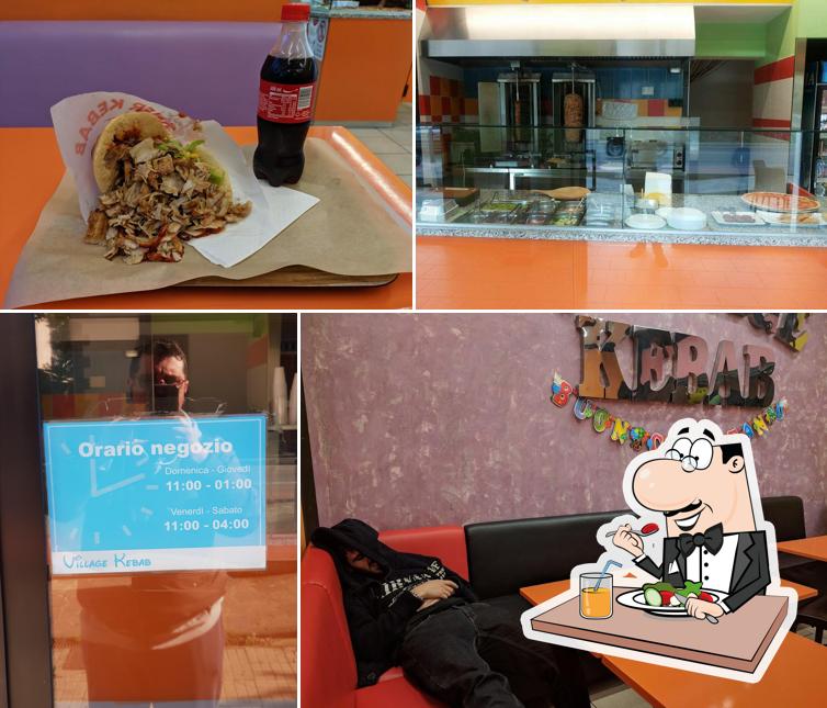 Panino con maiale stirato al Village Kebab di Ullah Zia
