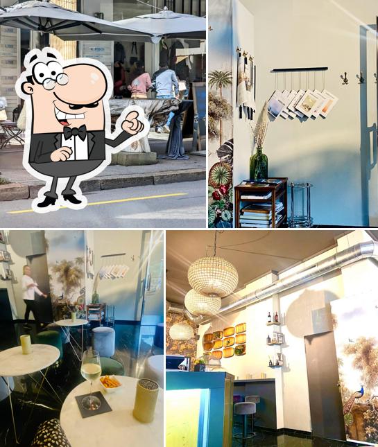 Dai un'occhiata agli interni di lo spaccio