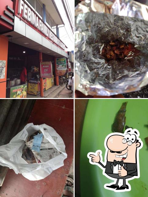 Look at the pic of Febina Family Restaurant