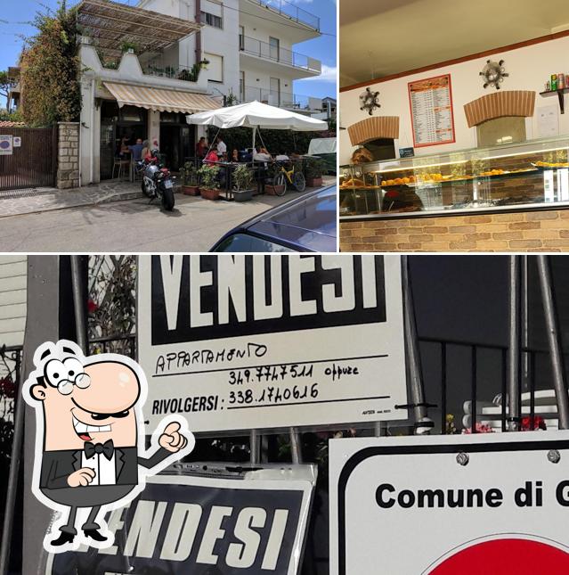 Gli interni di Serapo Pizza